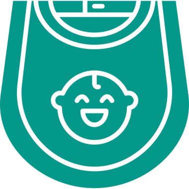 Bebek oğlan ikonu. Web için çocuk ve çocuk vektör simgelerinin özet çizimi