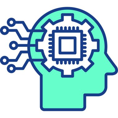 Yapay zeka simgesi - özet biçimi