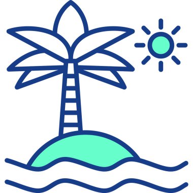 Kumsal. Web simgesi basit illüstrasyon