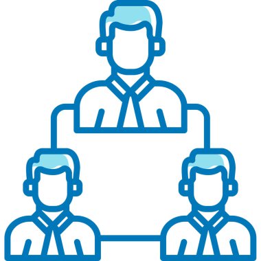 iş simgesi vektör illüstrasyonu