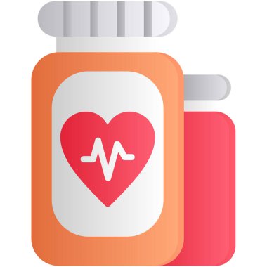 Bir hapın vektör illüstrasyonu