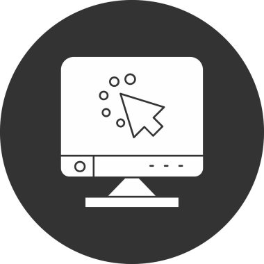 imleç ile tasarım projesi için vektör simgesi