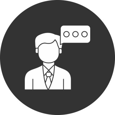 Konuşma baloncukları vektör simgesi