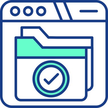 Takvim. Web simgesi basit illüstrasyon