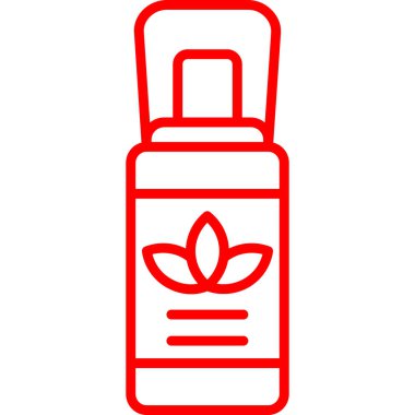 şişe simgesi, vektör illüstrasyonu