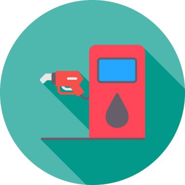 yakıt ikonu vektör illüstrasyonu