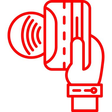 Kablosuz. Web simgesi basit tasarım