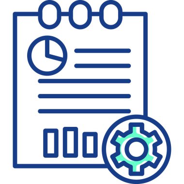 Dişliler. Web simgesi basit tasarım