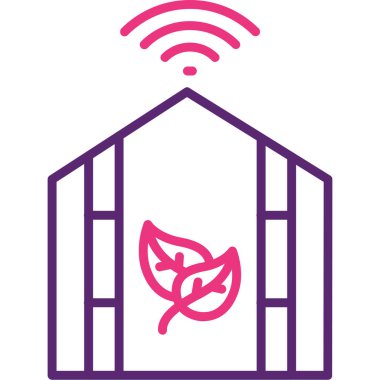 Ev simgesi vektör illüstrasyonu