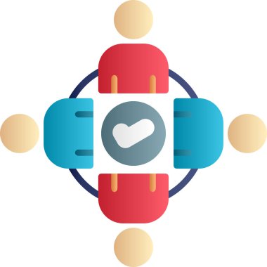 Kalp. Web simgesi basit illüstrasyon