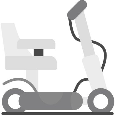 Elektrikli süpürge. Vektör illüstrasyonu