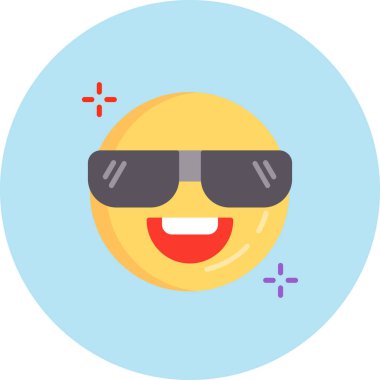 Güneş. Web simgesi basit illüstrasyon