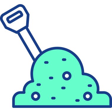 temizlik fırçası temizleme simgesi tam taslak biçimi