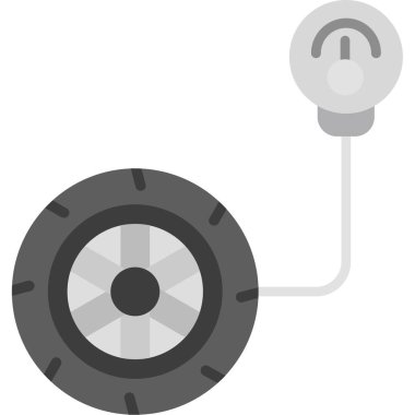 ses diski simgesi vektör illüstrasyonu