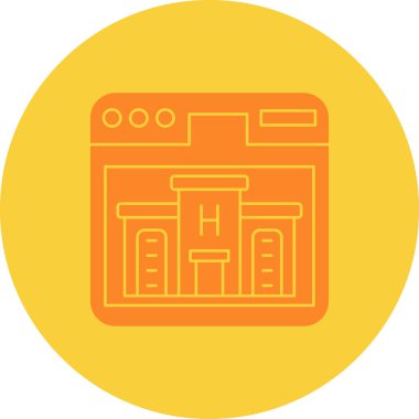 seo modern simgesinin vektör illüstrasyonu