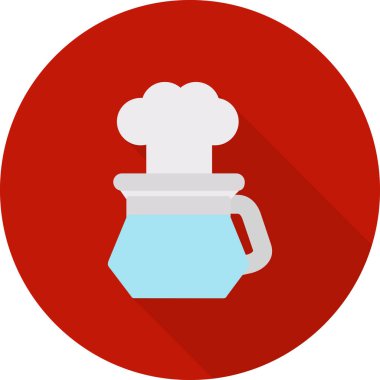 Mutfak simgesi, vektör illüstrasyonu