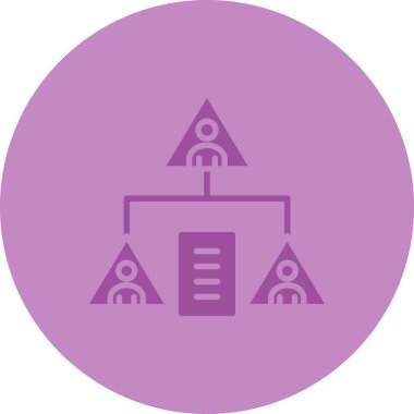 İş ve finans simgesinin vektör illüstrasyonu