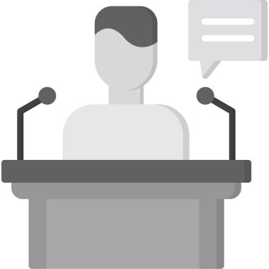 Beyaz arkaplanda konuşma kabarcığı çizimi. Birinci kalite semboller. Konsept ve grafik tasarımı için simge çizgisi simgesi.