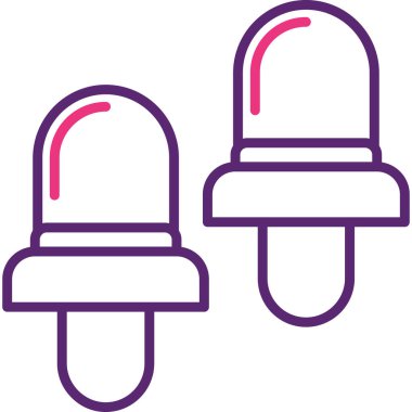 Su musluğu. Basit resimleme