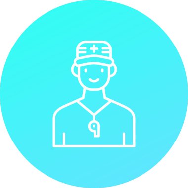 Modern simgenin vektör illüstrasyonu