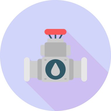 Gaz. Web simgesi basit illüstrasyon