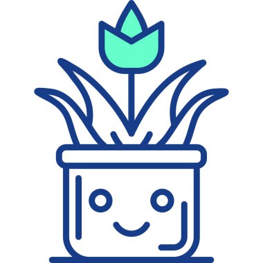 Saksı. Basit tasarım