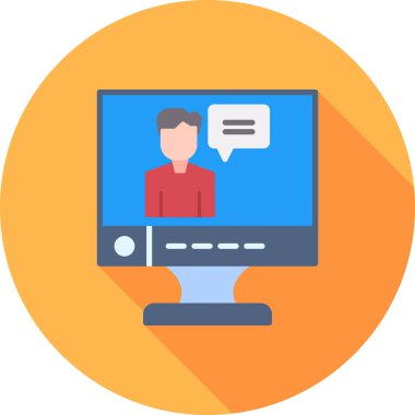 Çağrı merkezi ikon vektörü. düz dizayn