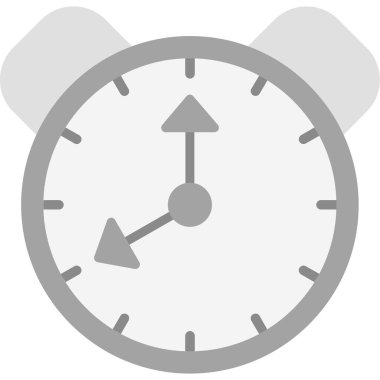 Saat simgesi vektör illüstrasyonu