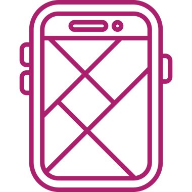 mobil simge vektör illüstrasyonu