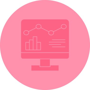 seo modern simgesinin vektör illüstrasyonu