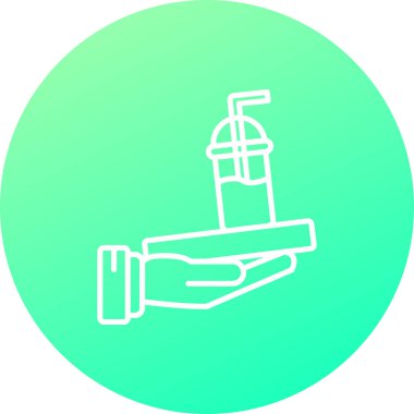 Su pompası. basit vektör