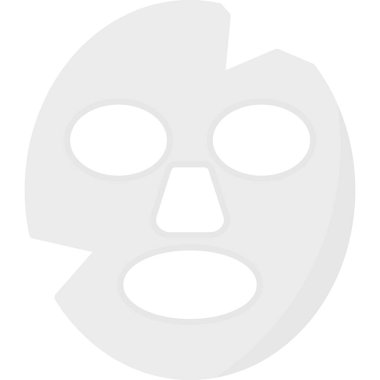 maske düz simgesi, vektör illüstrasyonu