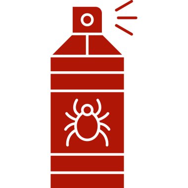 karınca şişe simgesi, vektör illüstrasyonu