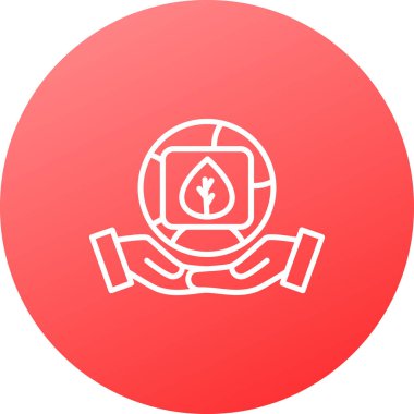 Ateş simgesinin vektör illüstrasyonu