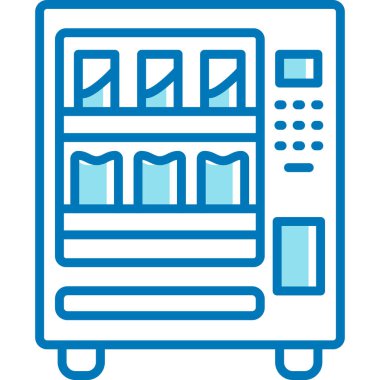 yiyecek web simgesi basit illüstrasyon