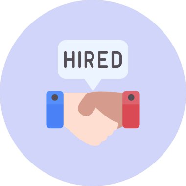 Modern iş simgesinin vektör illüstrasyonu