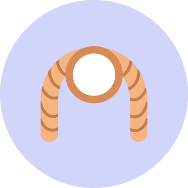 Çizgi film simgesinin vektör çizimi