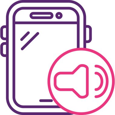 - Telefon. Web simgesi basit illüstrasyon