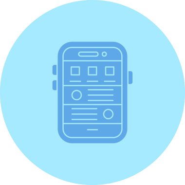 seo modern simgesinin vektör illüstrasyonu