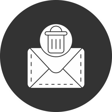 zarf harf iletisi simgesi ana hat biçiminde