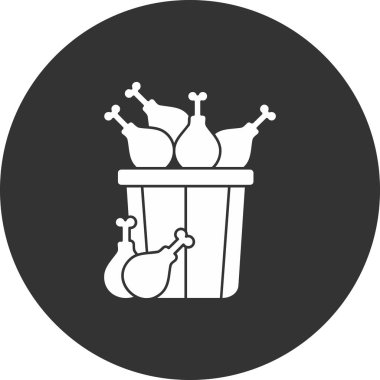 Gıda simgesinin vektör illüstrasyonu