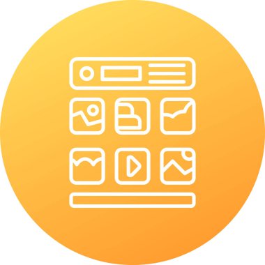 Arkaplanda bulunan simgeyi listele