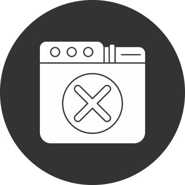 Tek izole simge tasarımının vektör illüstrasyonu