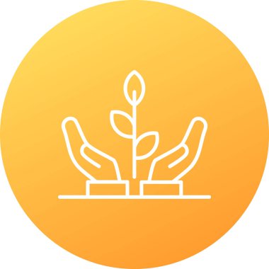 beautiful flower vector line icon