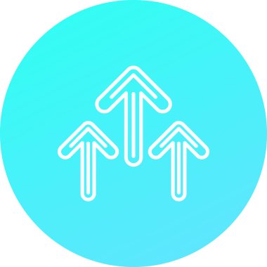 ok simgesi vektör illüstrasyonu