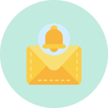 Mektup zarfı. Basit resimleme