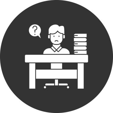 Dosyası olan bir adamın vektör illüstrasyonuName