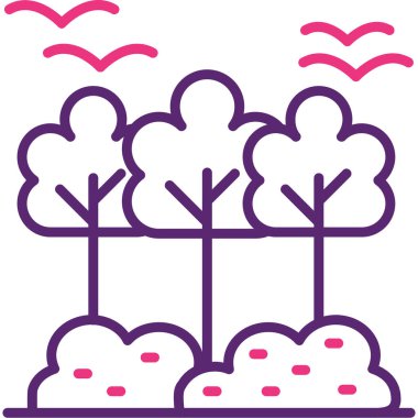 Bulut simgesi vektör illüstrasyonu