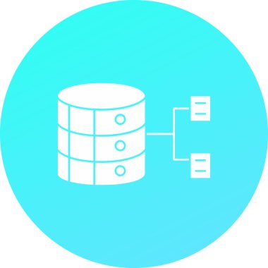 sunucu vektör simgesi, basit vektör illüstrasyonu