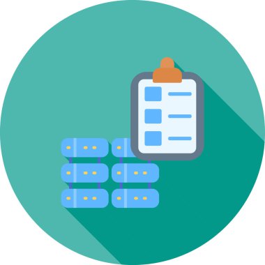 Moda tasarım biçimi arka planında veri merkezi simgesi